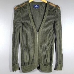 American Eagle Outfitters Crochet Cardigan Size XS